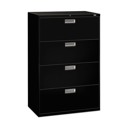 Hon FILE, LAT, 4DWR, W/LK, 36in, BK 684LP
